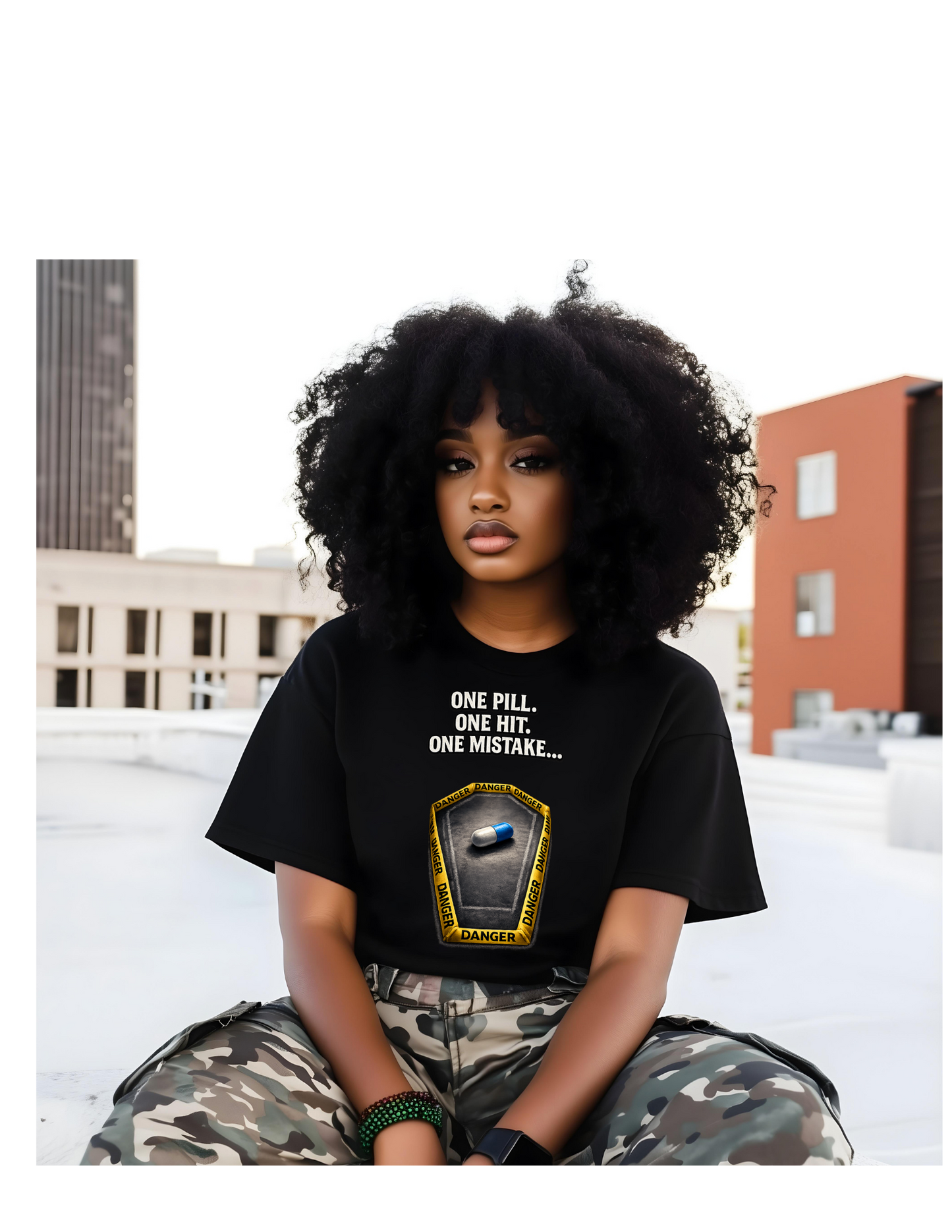 1 Pill Coffin Tee
