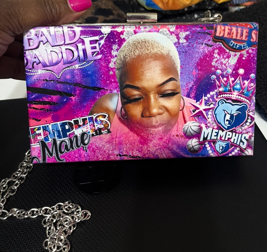 Custom Acrylic Clutch Purse