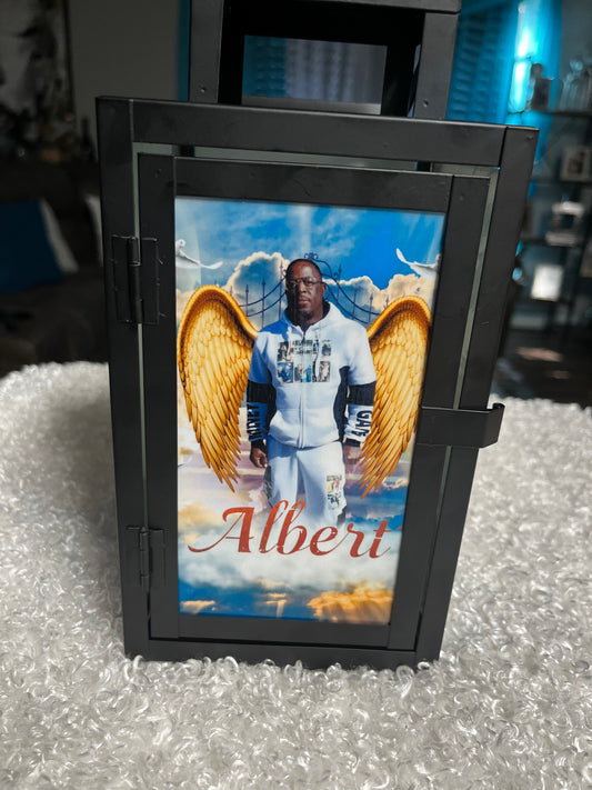 Large Custom Memorial Lantern