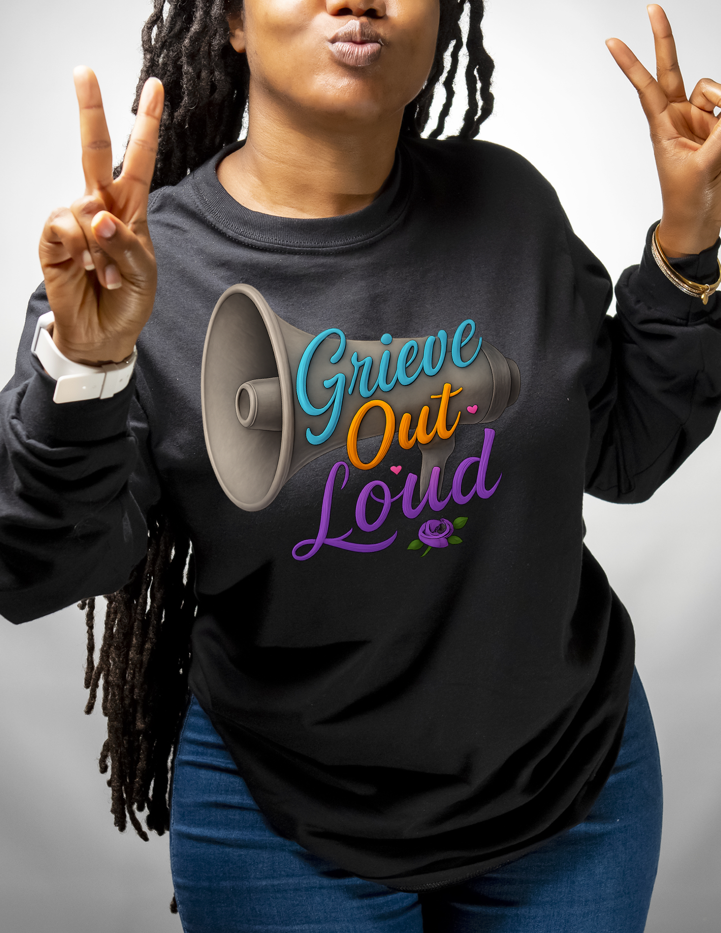 Long Sleeve Grieve Out Loud Tee