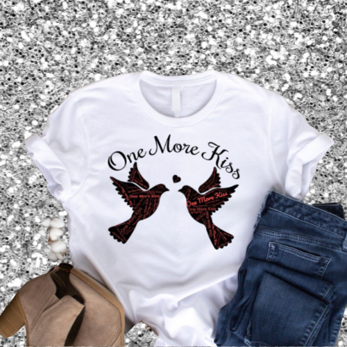 Signature OneMoreKiss with doves